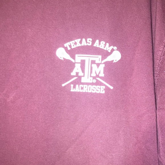 Texas A&M lacrosse tshirt TAMU - Picture 3 of 4